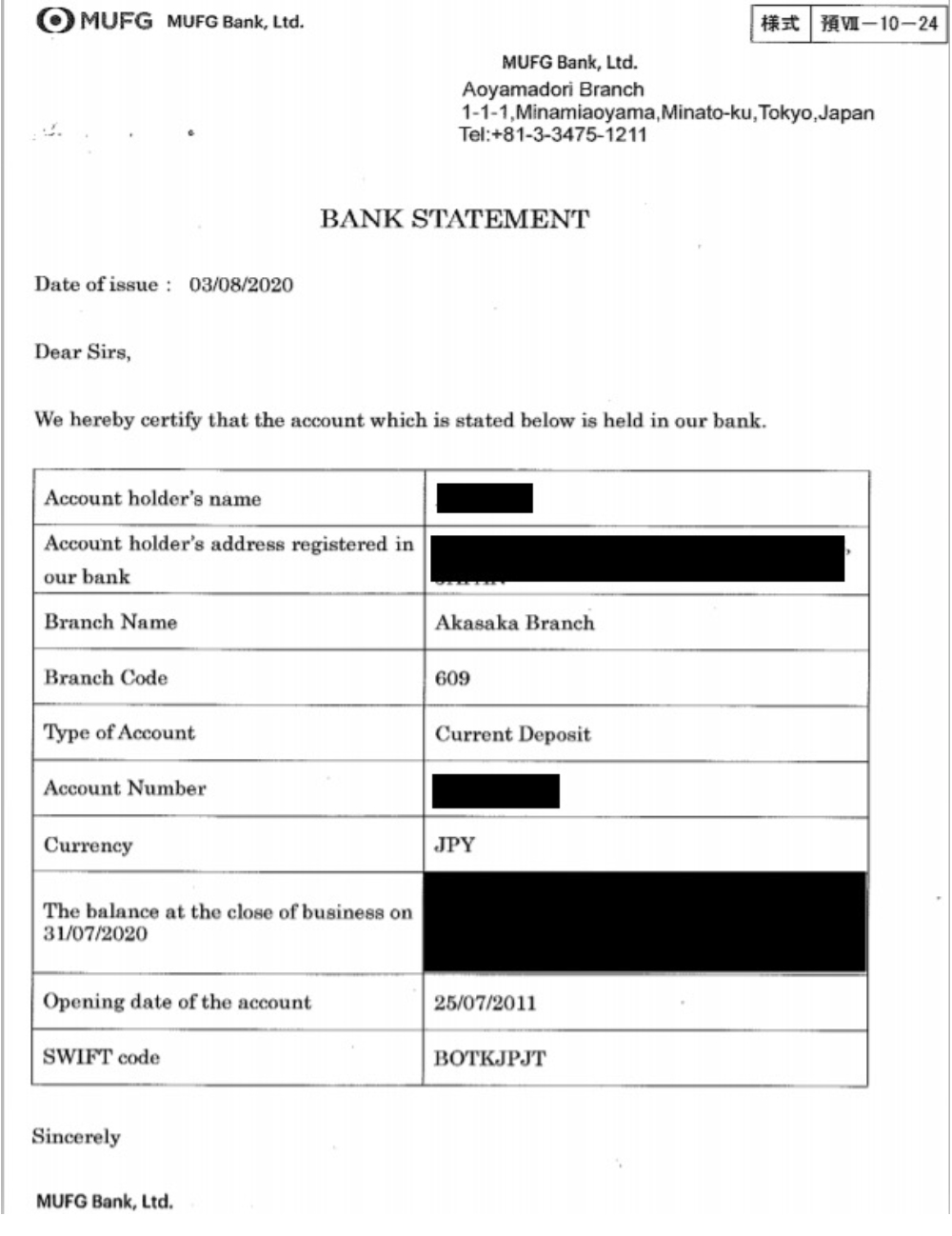mysupplier-japan-Bank-Doc