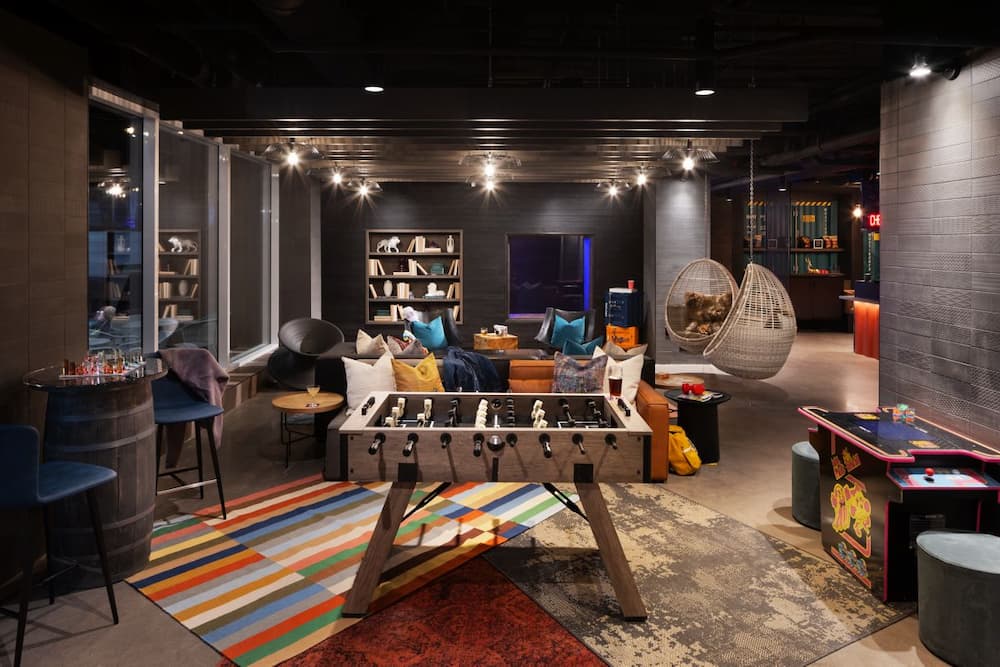 Moxy Game lounge in Halifax, Nova Scotia