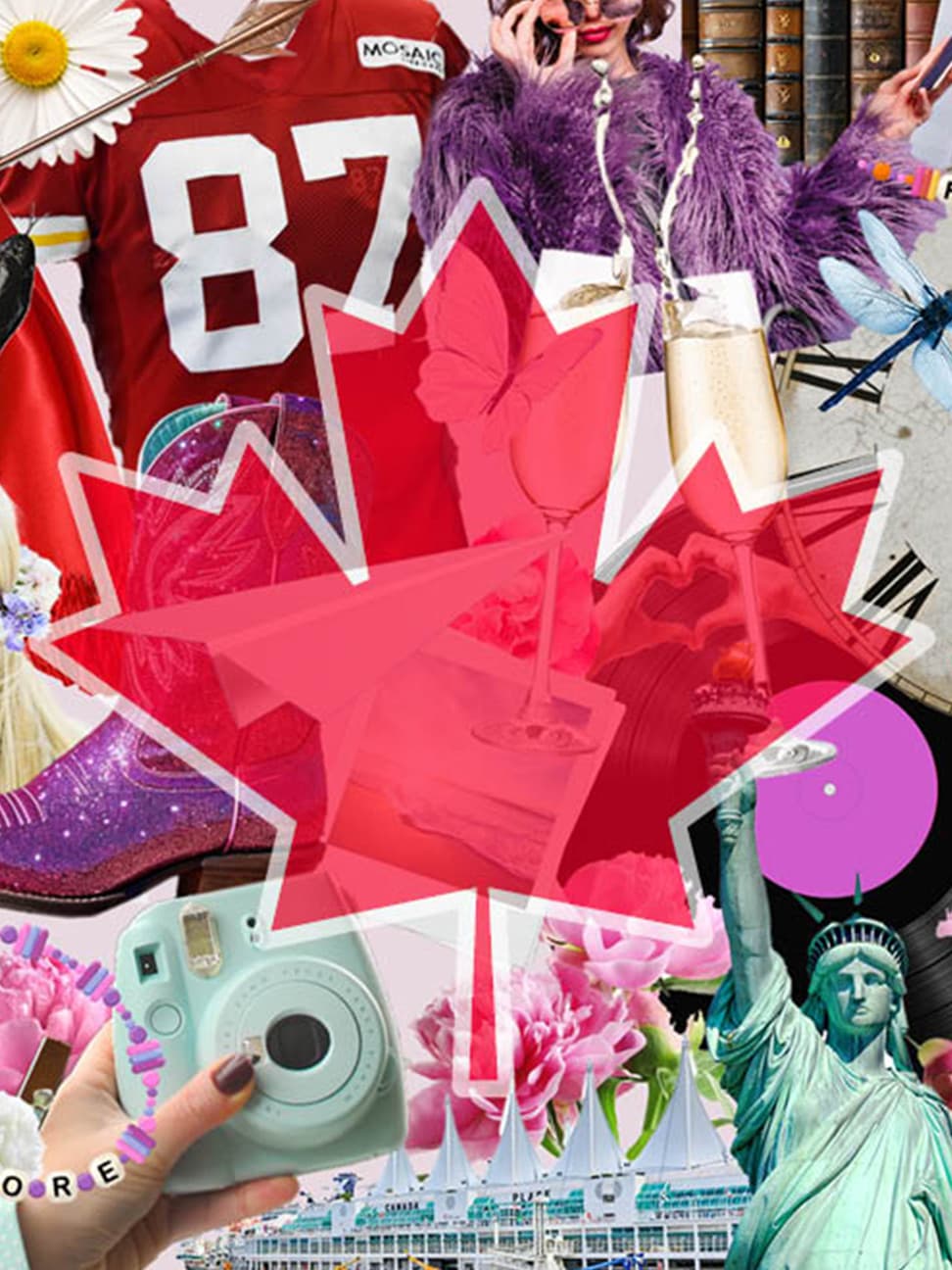 Taylor Swift collage