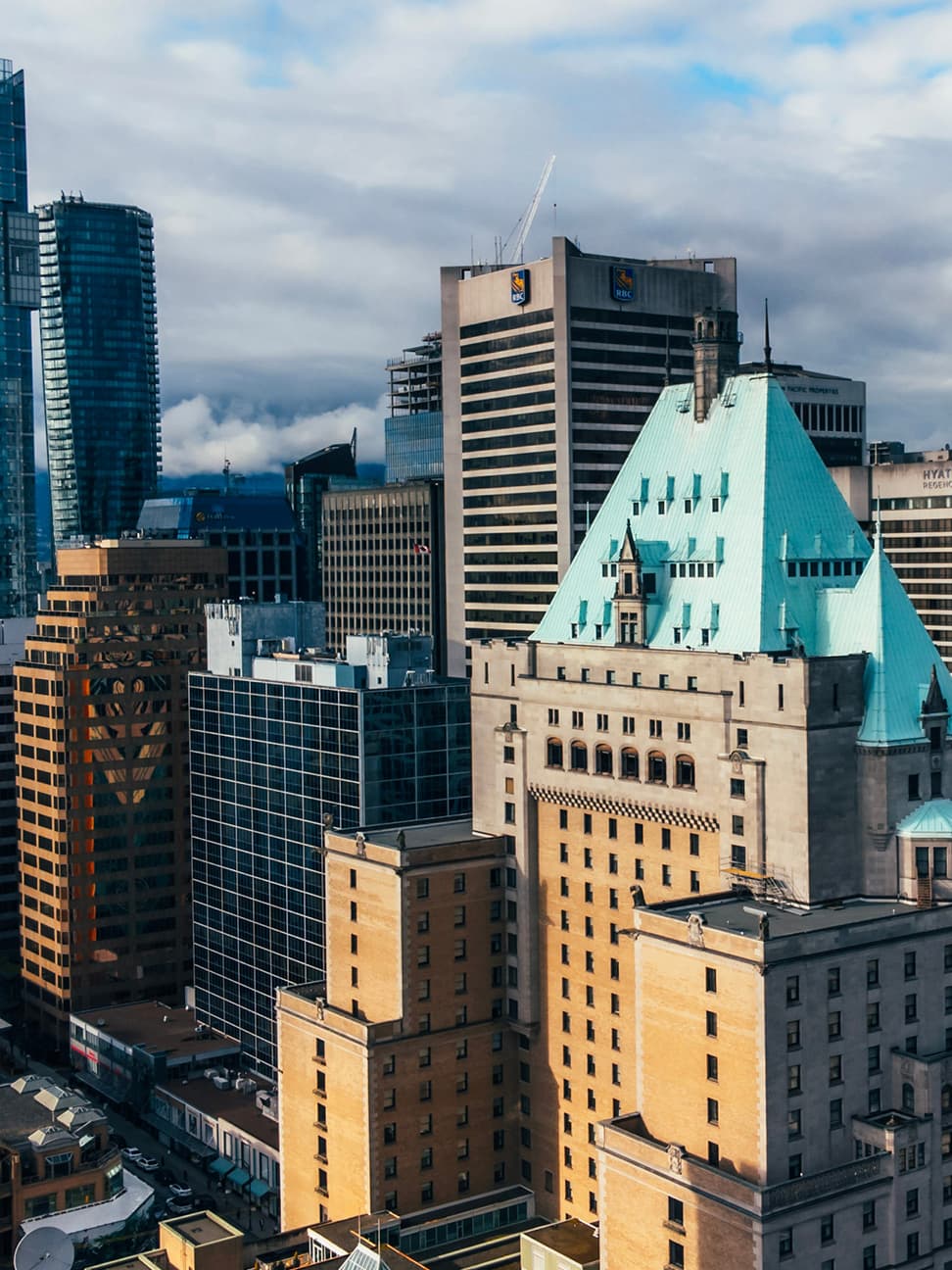 Toronto skyline with RBC building in background