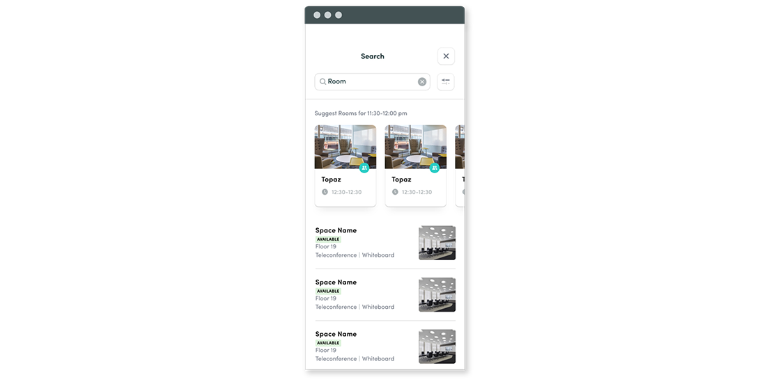 CBRE Host Digital available meeting rooms