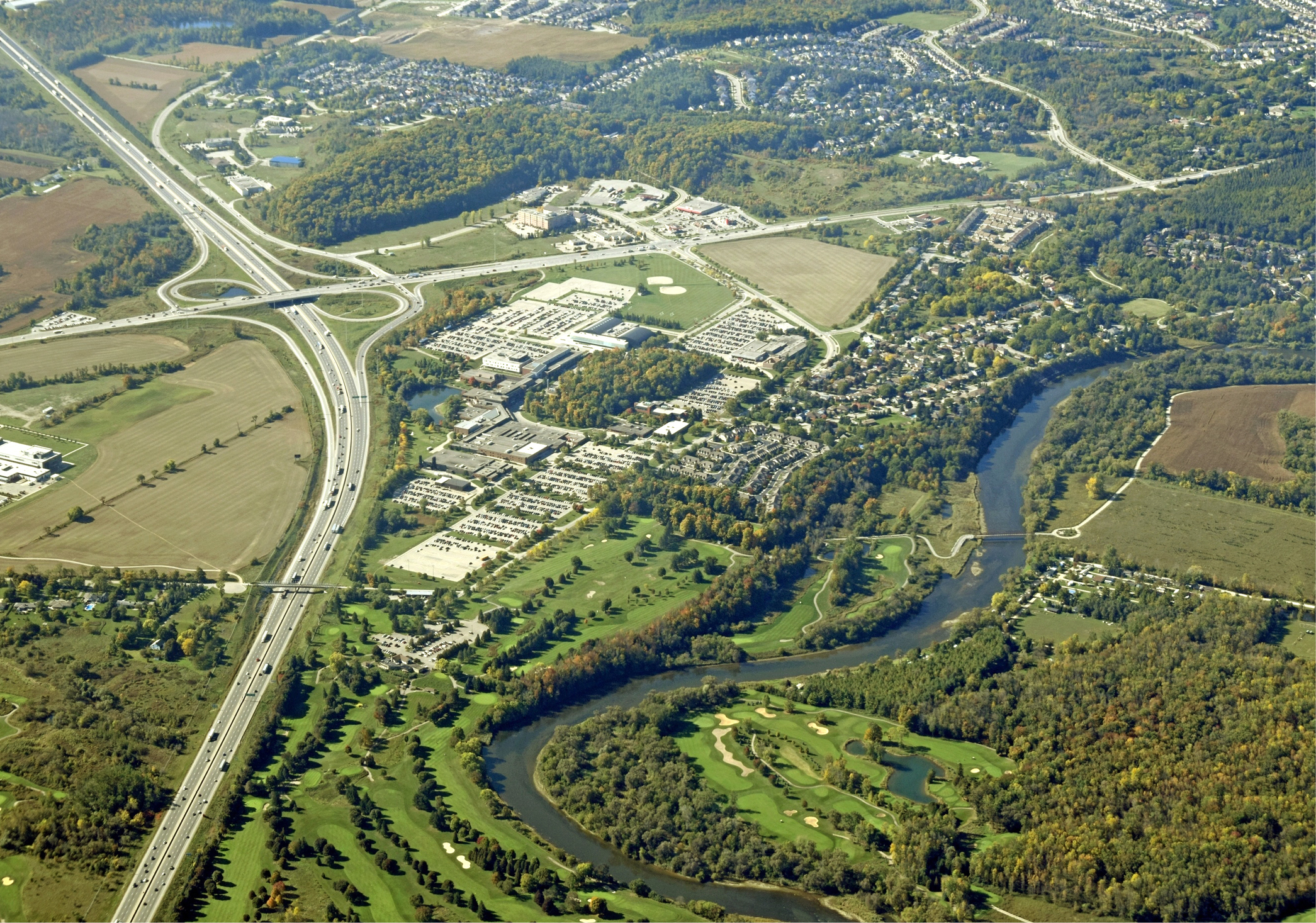 midwestern ontario aerial