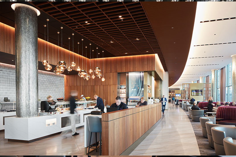 Delta Sky Club, O'Hare International Airport, Chicago, IL