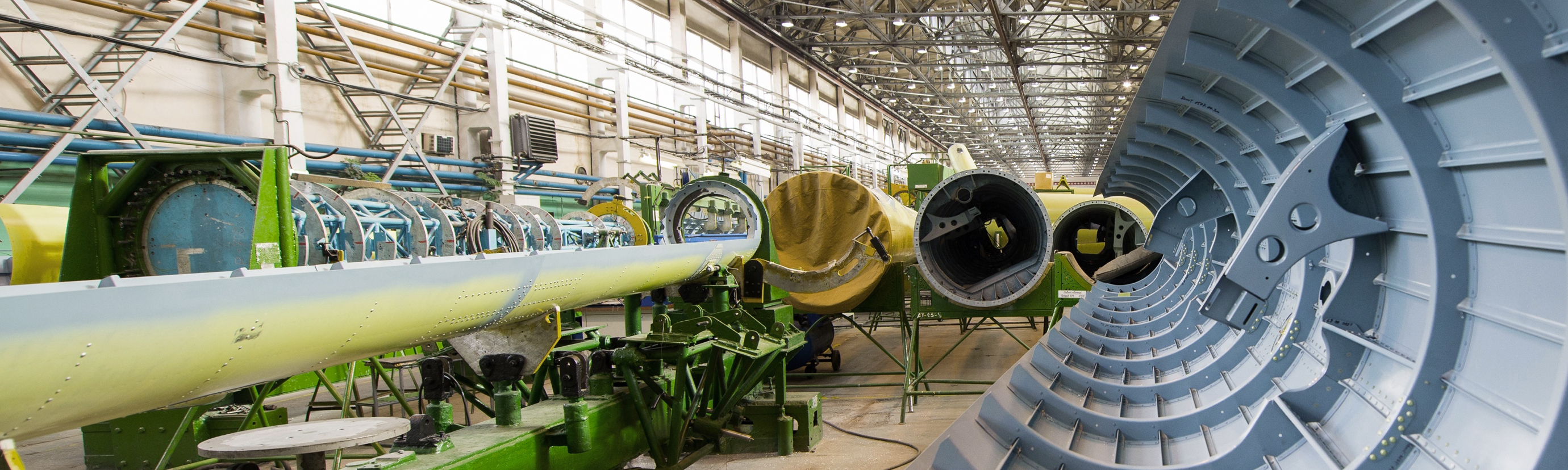 industrial manufacturing building interior
