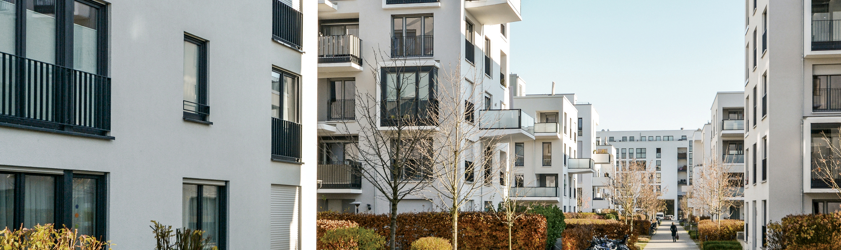 apartment building complex