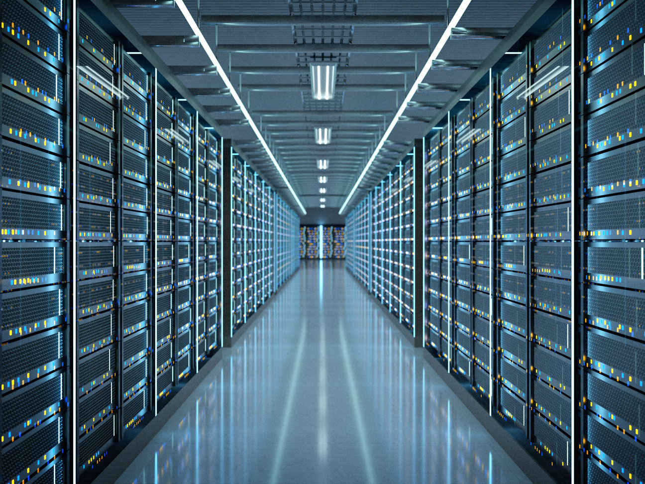 Data Centre mainframe servers