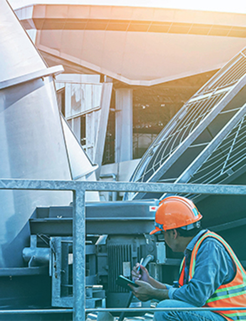 Image of HVAC worker