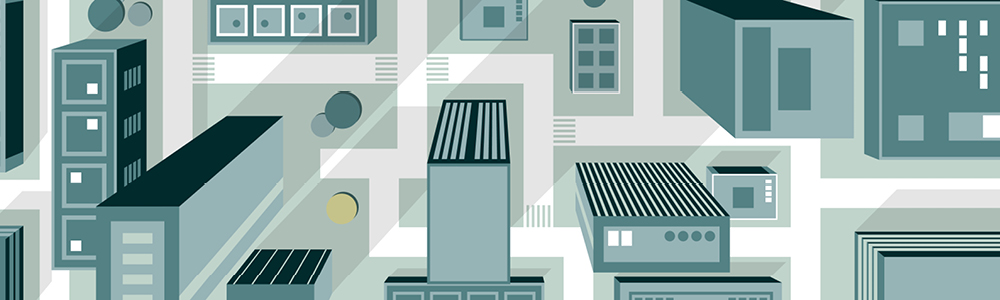 Illustration of a city