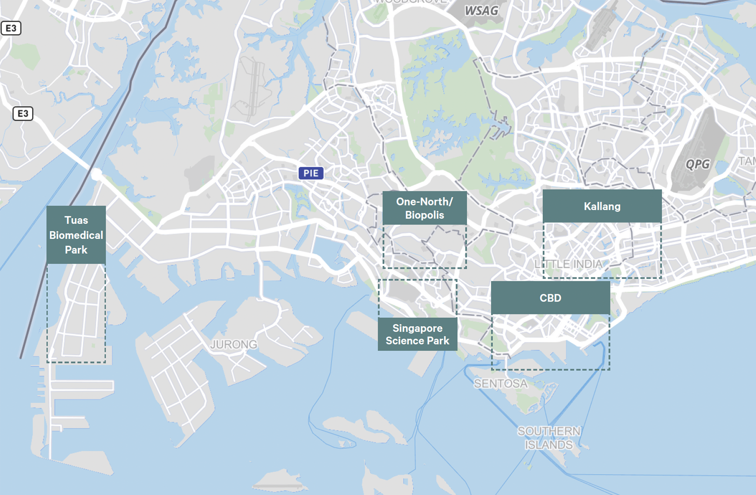 Singapore-Submarket-Map