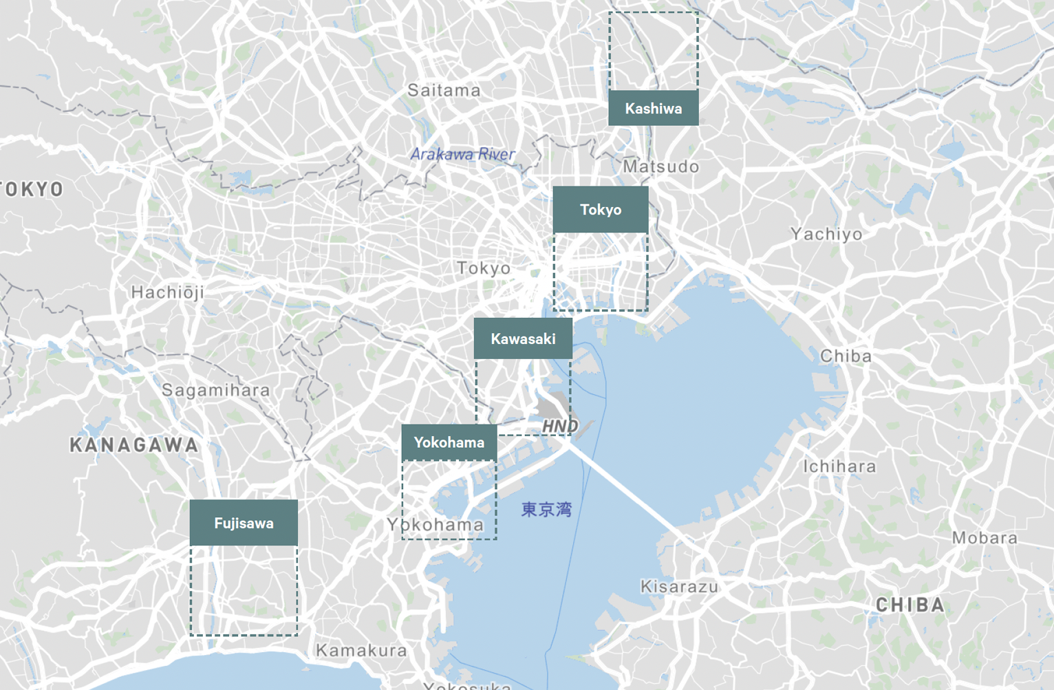 Tokyo-Submarket-Map