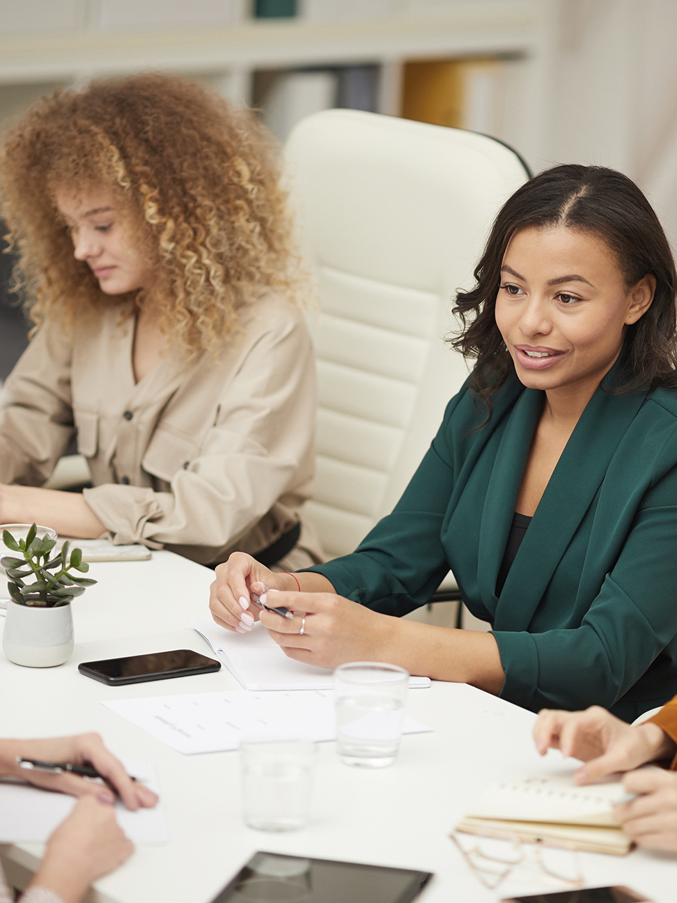 Women in a meeting