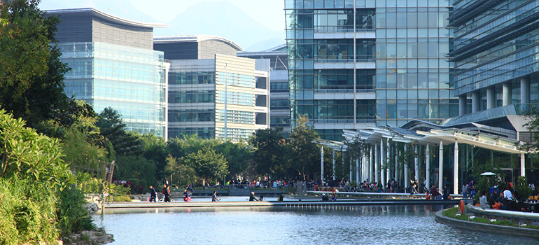 Image of office buildings