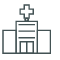 Icon of a hospital