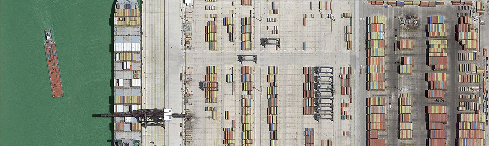 Image of a sea port