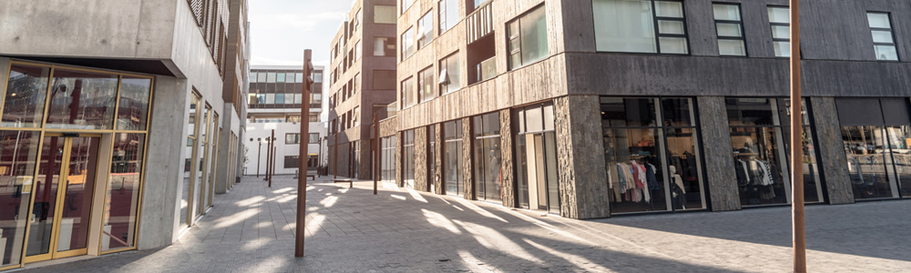 Image of retail store fronts