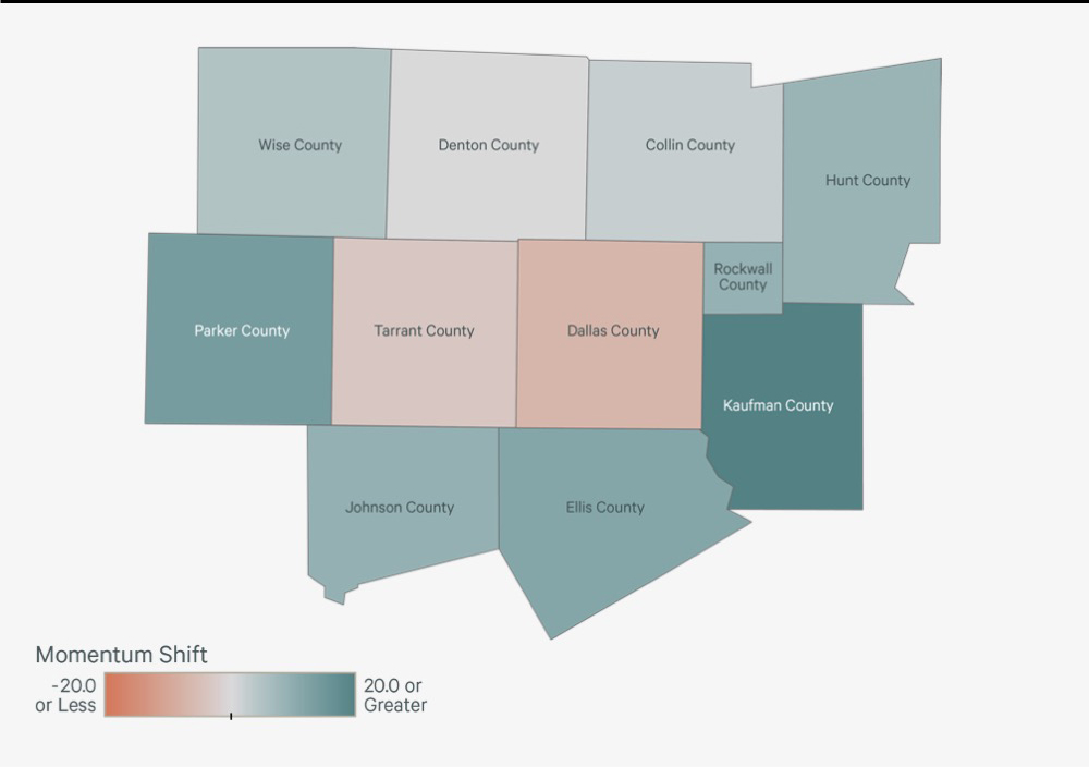 Image of Dallas counties