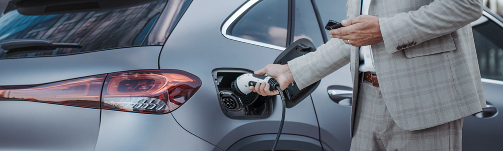Image of electric vehicle charging