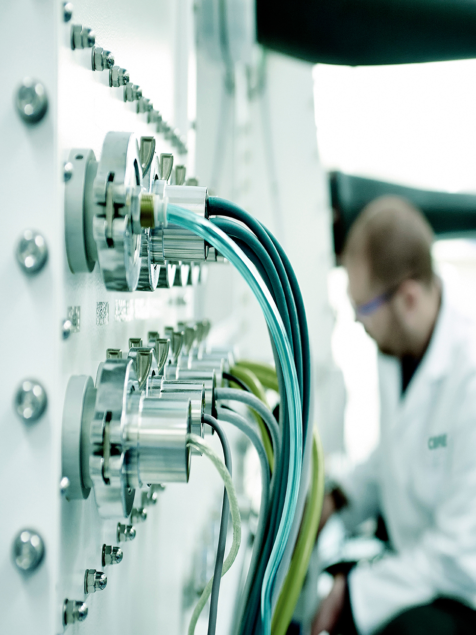 Close up of tech used in lab settings