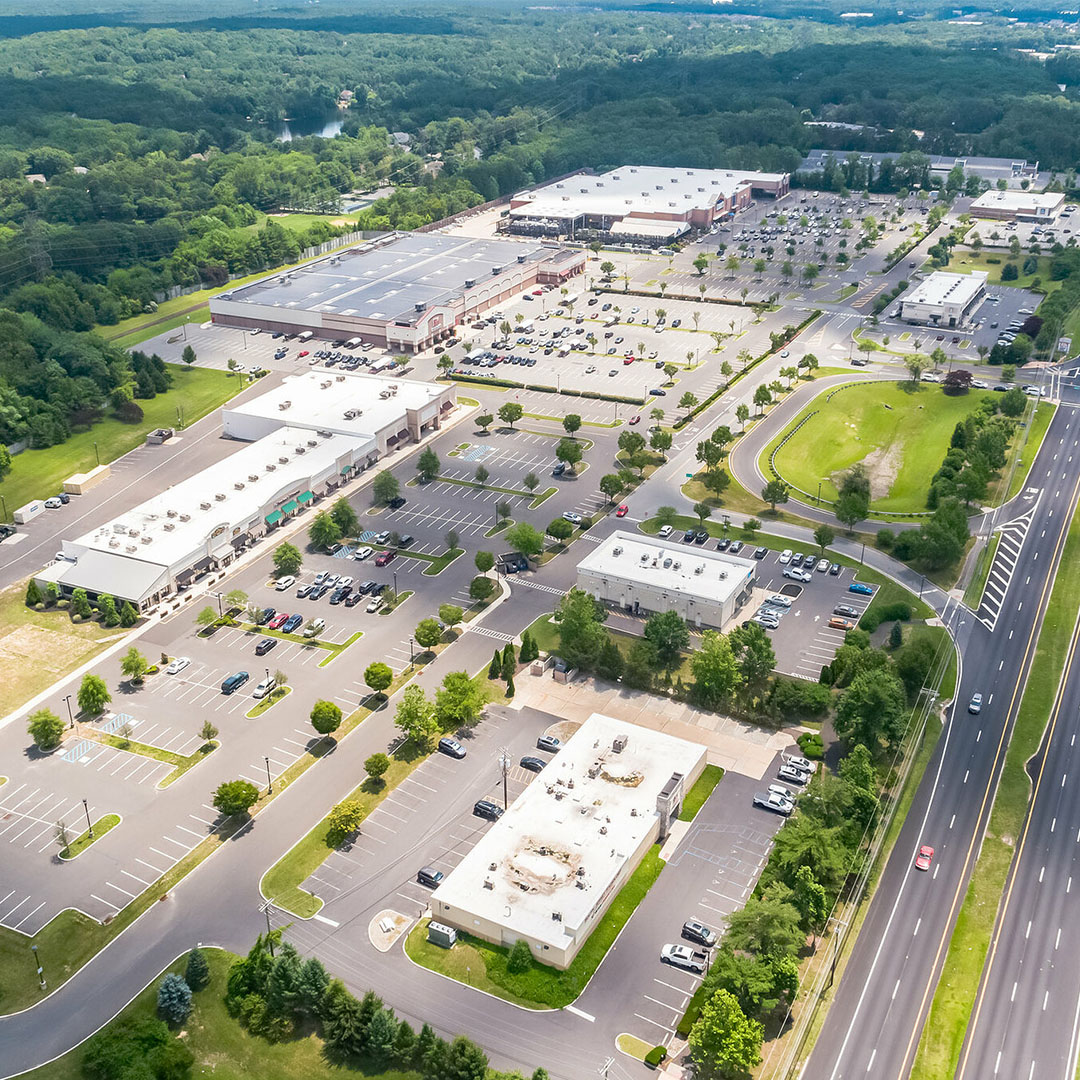 Aerial of Cedar Hill Shopping Center