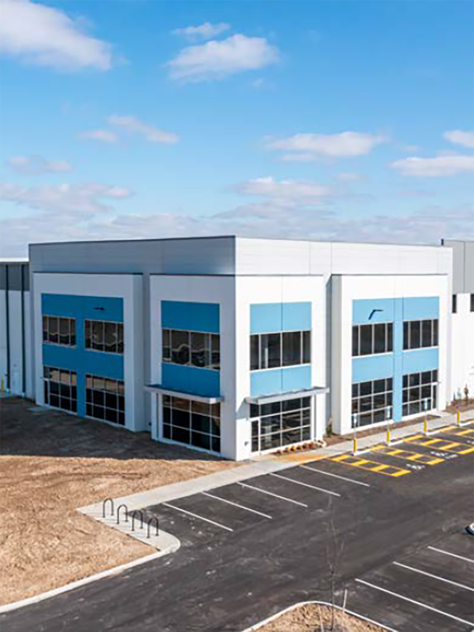 Exterior of the Rickenbacker Industrial Center