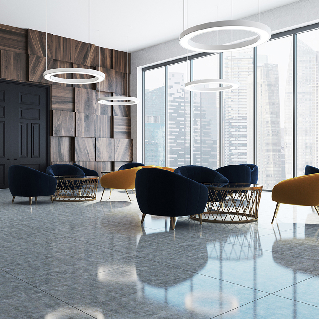 Interior of a modern office space