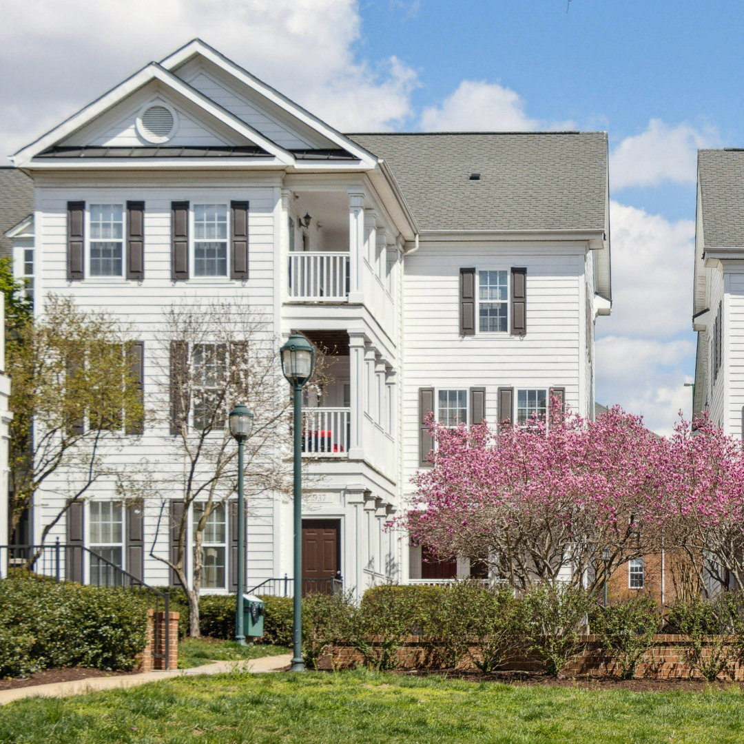 A townhome unit in the Huntington at King Farm Phase II complex