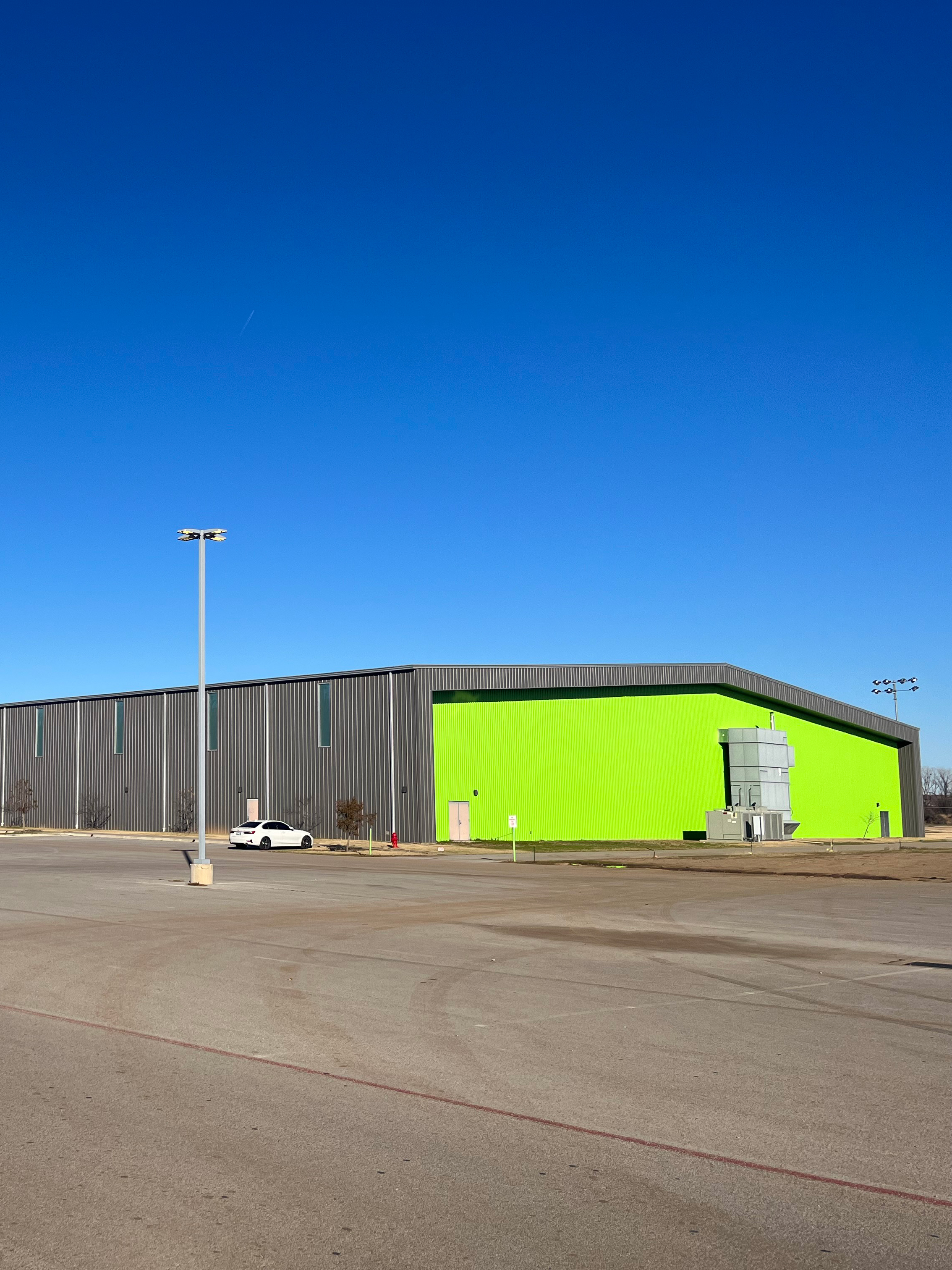 An industrial building in Tulsa, Oklahoma
