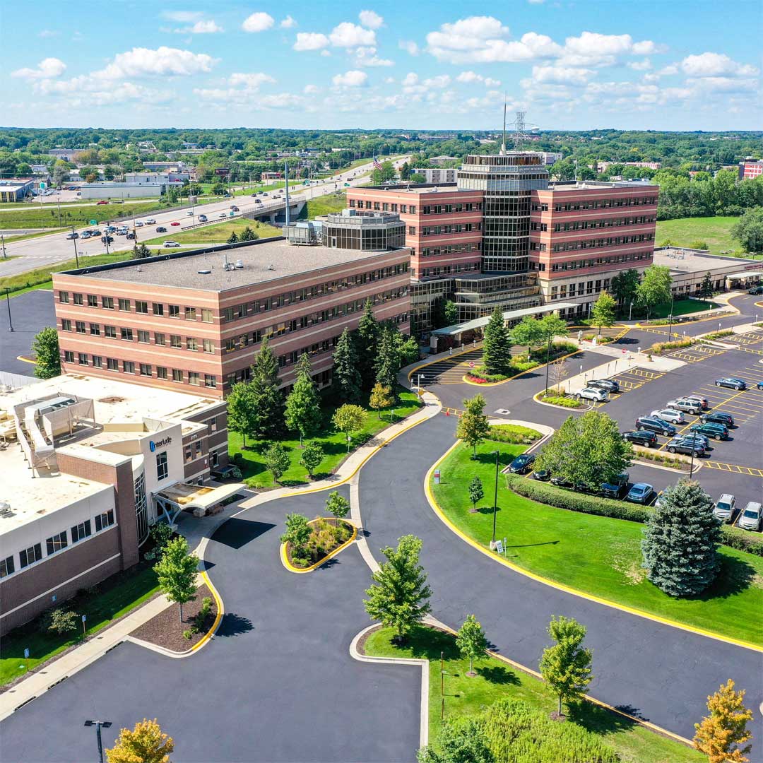 The exterior of WestHealth Medical Outpatient Building in Plymouth