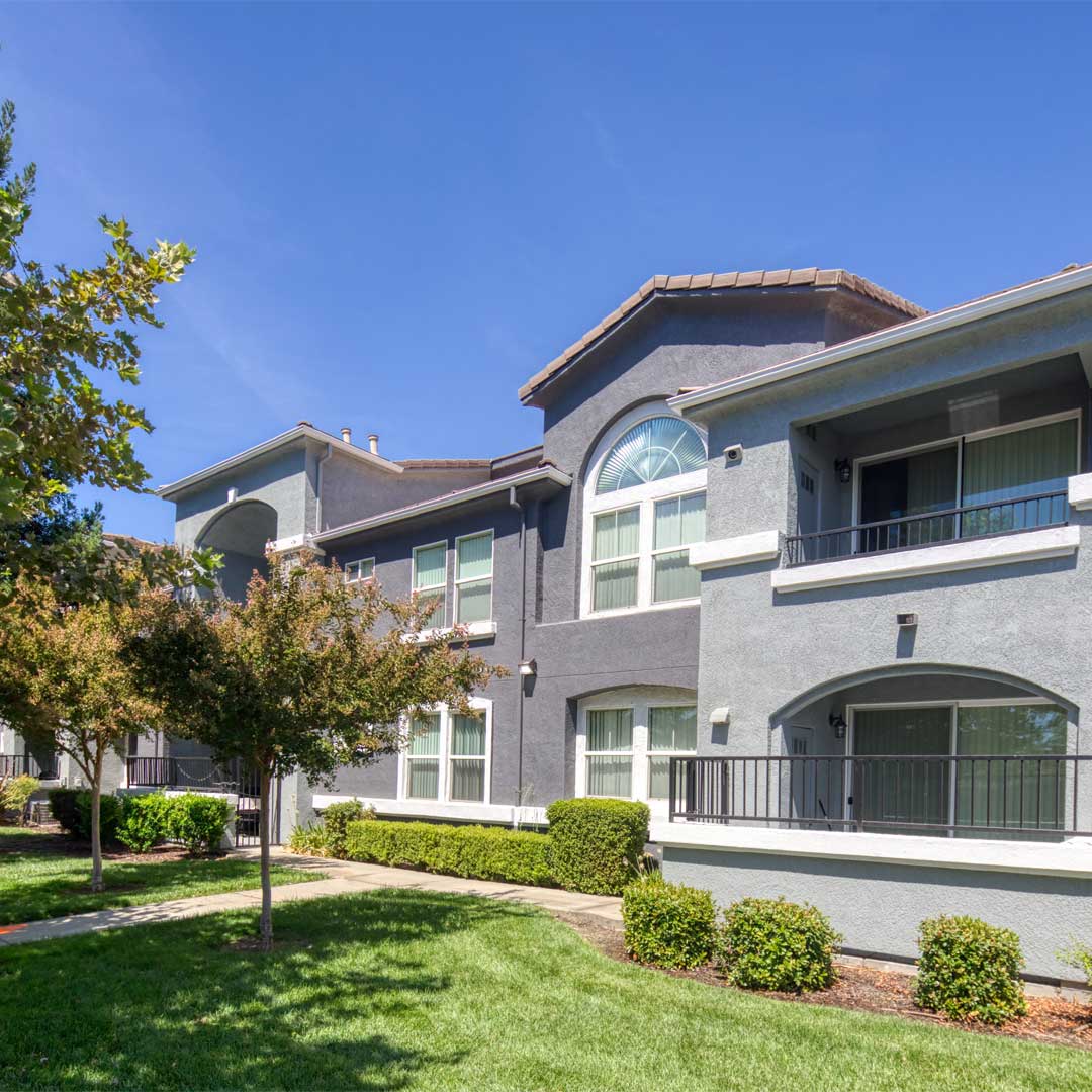 Exterior of multifamily community