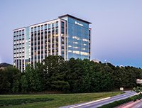 Exterior of the building that houses the Allscripts office