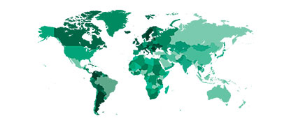 Our offices around the world are here to serve you.  Please select country of the office you want to find: