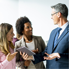 Image of office employees